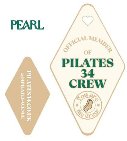 Pilates 34 Crew Keychain